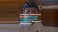 Angin Segar Untuk Warga Sukabumi, Tunggakan Pajak Kendaraan Bermotor Dihapuskan