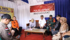 H-I Lebaran, Wabup Sukabumi Pantau Posko Mudik