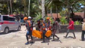 Tim Sar Gabungan Kembali Temukan Korban Tenggelam di Ujunggenteng Sukabumi