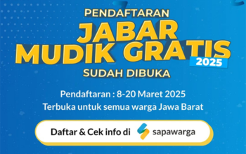 Jabar mudik Gratis