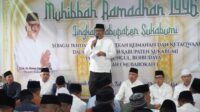 Muhibah Ramadan Perdana, Asjap Ajak Warga Sukabumi Gotong Royong Bangun Daerah