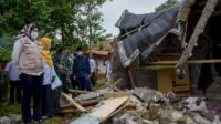 Pergesaran Tanah di Desa Cisarua Purwakarta, 7 Rumah Rusak dan 1 Masjid Ambruk