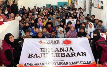 Sehati Gerak Bersama Belanja Baju Lebaran