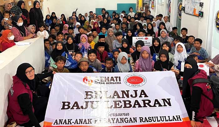 Sehati Gerak Bersama Belanja Baju Lebaran