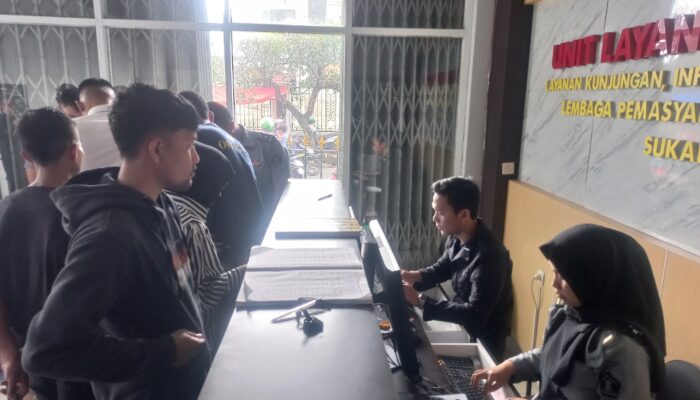 Jelang Berbuka, Lapas Kelas IIB Sukabumi Beri Layanan Tak Biasa