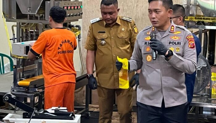 Produksi Minyakita Palsu Ternyata di Sukaraja Bogor