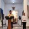 Presiden Prabowo Subianto mengumumkan ketentuan tunjangan hari raya (THR) untuk aparatur sipil negara (ASN), prajurit TNI/Polri, hakim, dan pensiunan di Istana Merdeka, Selasa (11/3/2025). (Mentari Dwi Gayati)