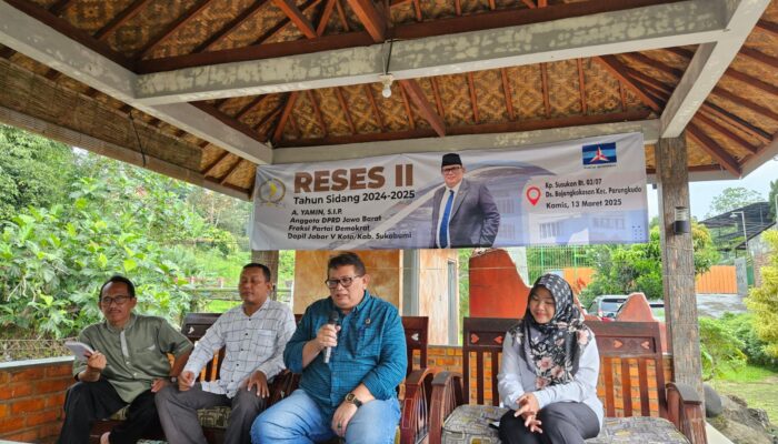 A Yamin Kembali Gelar Reses di Desa Bojongkokosan Parungkuda, Tampung Tiga Aspirasi Penting Warga