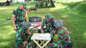 Yonarmed 13 Kostrad Gelar Uji Terampil Jabatan di Sukabumi