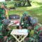 DIUJI : Prajurit Yon Armed 13 Kostrad saat Uji Terampil Jabatan Cuk/Ru/Pok di markas satuannya di Sukabumi. (FOTO : UNTUK RADAR SUKABUMI)