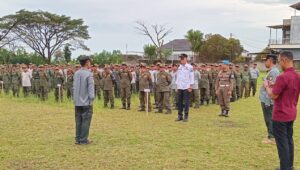 Penampakan 2.111 Satlinmas Siap Amankan Hari Raya Idul Fitri