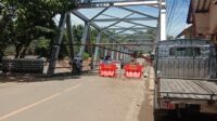 Pengumuman, Jembatan Bojongkopo  Simpenan Sudah Bisa Dilintasi Mobil Sementara