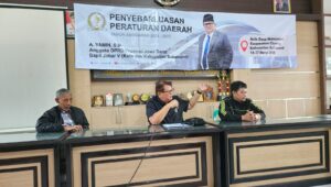 Pesan A Yamin Saat Sosialisasikan Perda Penyelenggaraan Keolahragaan di Kecamatan Cicurug