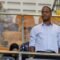 Pelatih Timnas Indonesia Patrick Kluivert menyaksikan langsung pertandingan BRI Liga 1 antara Dewa United melawan Persija Jakarta di Stadion Pakansari, Kabupaten Bogor, Jawa Barat, Sabtu (8/2/2025). 