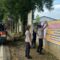 PASANG SPANDUK: Polres Sukabumi Kota memasang puluhan spanduk himbauan kamtibmas di beberapa lokasi strategis di wilayah hukum Polres Sukabumi Kota, Kamis (6/3).(FT: IST)