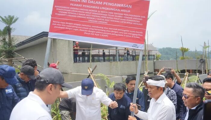 Penampakan Eiger Adventure Land Bogor Disegel, Menteri LH: Ada Dugaan Pelanggaran Pidana