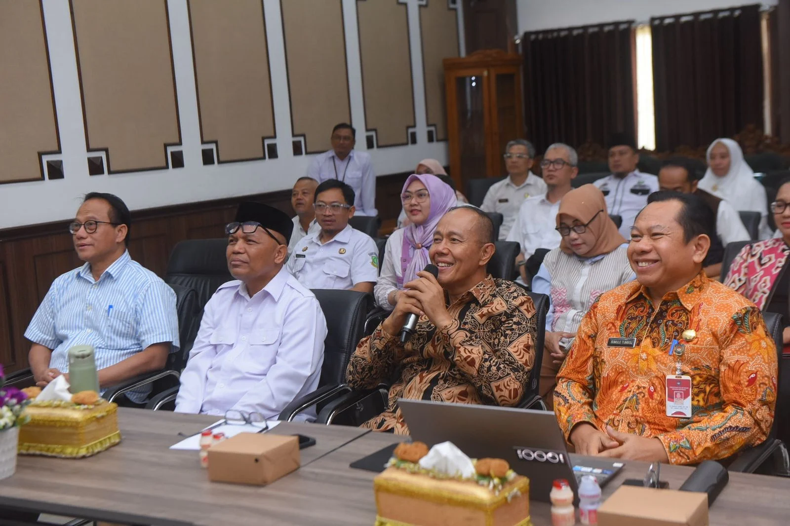 Wali Kota Sukabumi,  Ayep Zaki , menghadiri workshop bertajuk "Optimalisasi Dana Transfer ke Daerah serta Perencanaan dan Penganggaran Keuangan Daerah