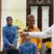Menteri ESDM Bahlil Lahadalia bersama keluarga saat mengunjungi kediaman Jokowi (tangkapan layar)
