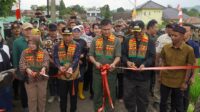 Bupati Sukabumi Resmikan Jalan Mayjen Kunto Arief Wibowo di Kebonpedes 