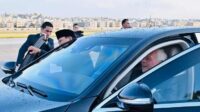 Moment Raja Yordania Nyetir Mobil, Antar Langsung Prabowo ke Hotel