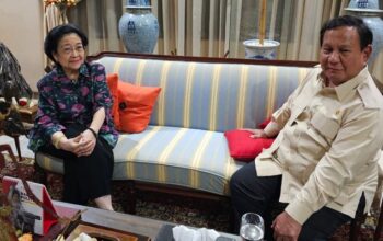 Presiden Prabowo Subianto bersama dengan Presiden ke-5 RI Megawati Soekarnoputri/Ist