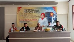 Lina Ruslinawati Gelar Sosialisasi Perda Penyelenggaraan Ketahanan Keluarga di Desa Hergarmanah