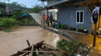 Puluhan Hektare Sawah dan Rumah di Cibadak Hancur Diterjang Banjir
