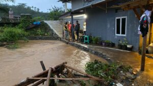 Puluhan Hektare Sawah dan Rumah di Cibadak Hancur Diterjang Banjir