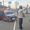 Mobil Calya di Jalan Raya Sukabumi Bogor Seruduk Tronton