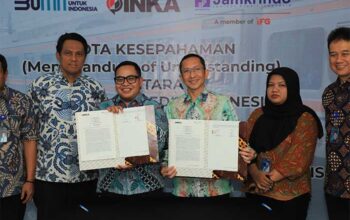 PT Jamkrindo dan PT INKA Tandatangani MoU