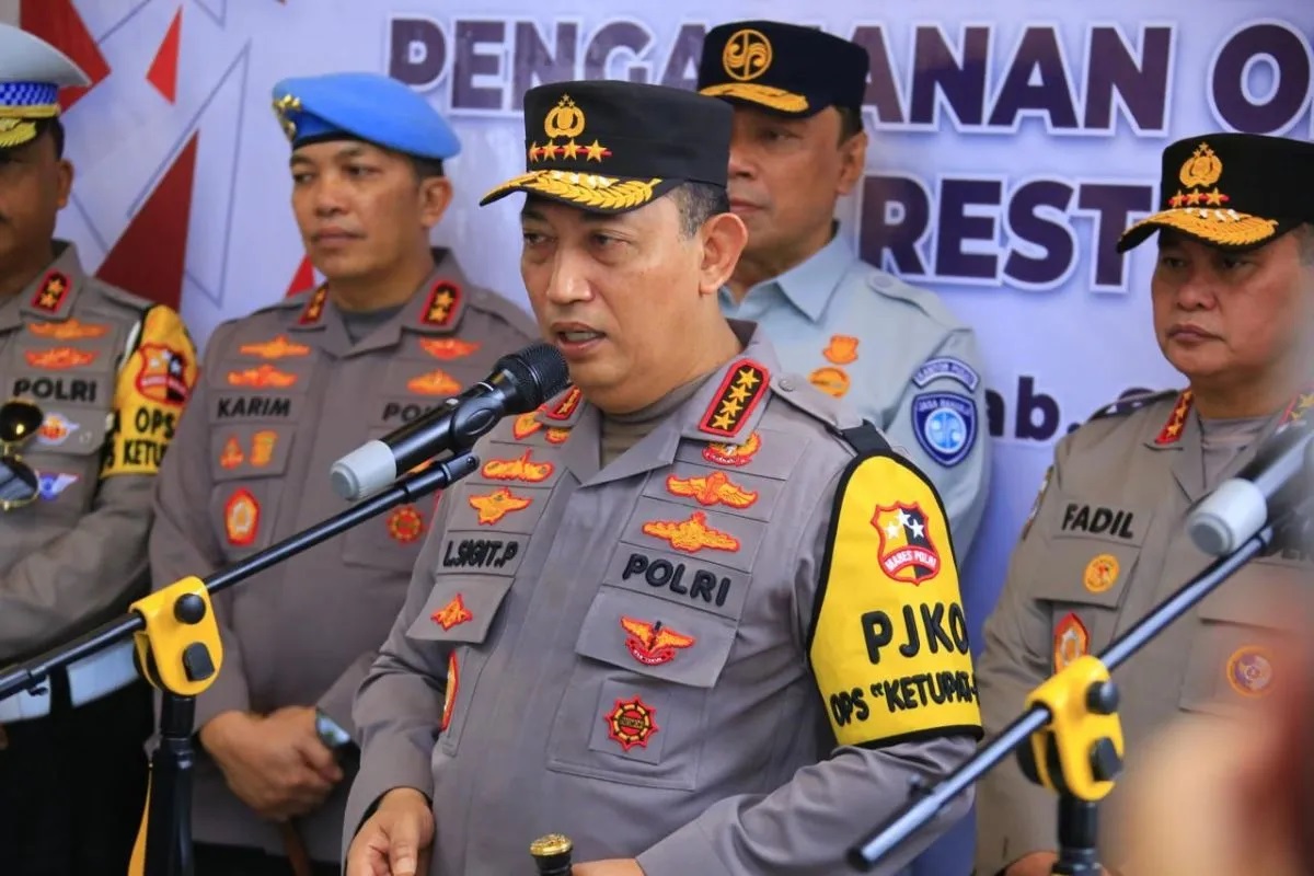 Kapolri Jenderal Pol Listyo Sigit Prabowo. (Divisi Humas Polri)