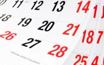 Kalender hari libur nasional. (Dokumen pribadi)