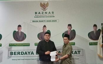 Majelis Daerah Korps Alumni Himpunan Mahasiswa Islam (MD KAHMI) Sukabumi menunjukkan komitmennya dalam pengelolaan zakat.