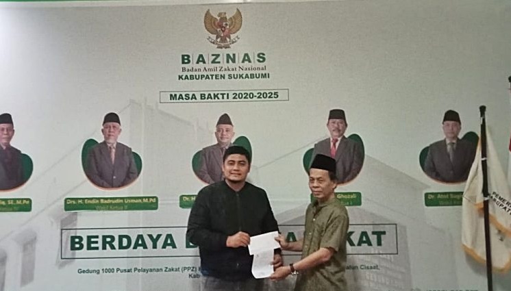Majelis Daerah Korps Alumni Himpunan Mahasiswa Islam (MD KAHMI) Sukabumi menunjukkan komitmennya dalam pengelolaan zakat.
