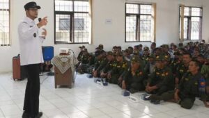 Wakil Wali Kota Sukabumi Rakor di Lembursitu, Ajak Linmas Perkuat Peran Jaga Ketentraman Wilayah
