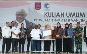KULIAH UMUM: NPU gandeng KemenHAM RI untuk memperkuat pendidikan hukum dan HAM lewat Pusat Studi dan Kuliah Umum Multikultural di Auditorium Kampus NPU, Cisaat – Sukabumi. (ist)