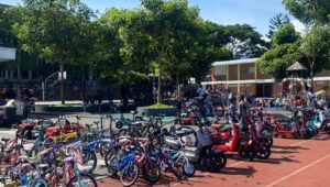Penyewaan Sepeda Listrik Marak di Lapang Merdeka Sukabumi Bikin Warga Geram