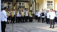 Bupati Sukabumi Paparkan Program Strategis Saat Apel di Disdik 