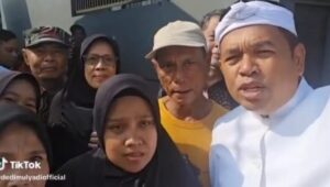 Dedi Mulyadi Hentikan Pemungutan Sumbangan Masjid di Jalan Nasional Cicantanyan Sukabumi