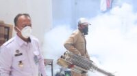 Antisipasi DBD, Lapas Sukabumi Lakukan Fogging