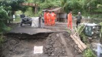 Tinjau Lokasi Bencana di Simpenan, Kalak BPBD Minta Warga Waspadai Cuaca Ekstrem