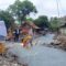 Puluhan rumah warga di Kampung Legok Loa Citegal, Desa Cibuntu, Kecamatan Simpenan, Kabupaten Sukabumi, rusak parah akibat bencana banjir bandang dan tanah longsor yang terjadi pada 6 Maret 2025 lalu.
