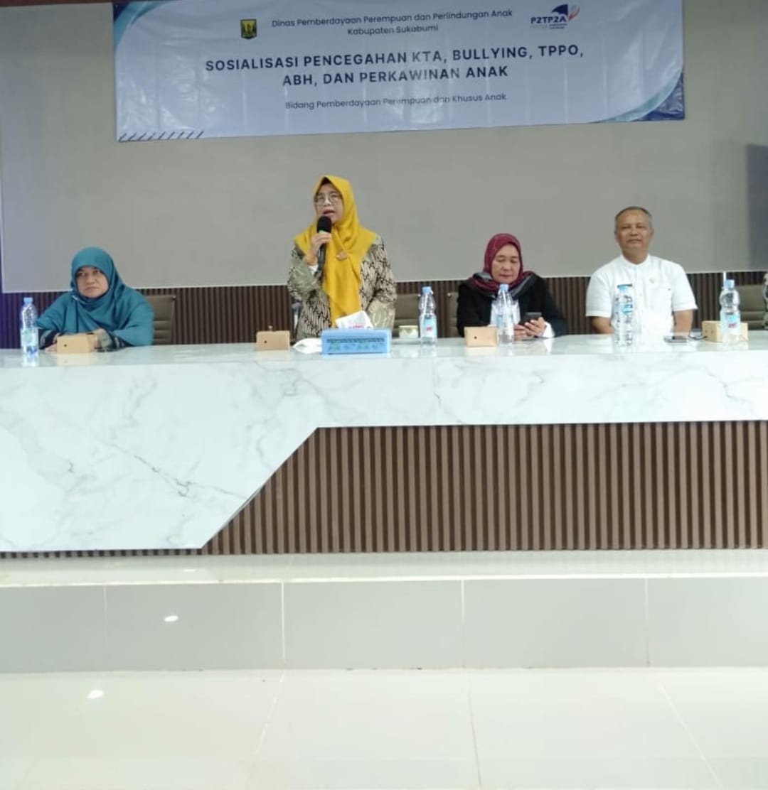 P2TP2A dan DP3A Edukasi Siswa SMPN I Cikembar Soal Pencegahan Bullying 