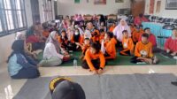 P2BK Simpenan Gelar Sosialisasi dan Simulasi Gempa di Palabuhanratu di Sekolah