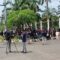 Awak media di depan Gedung DPR