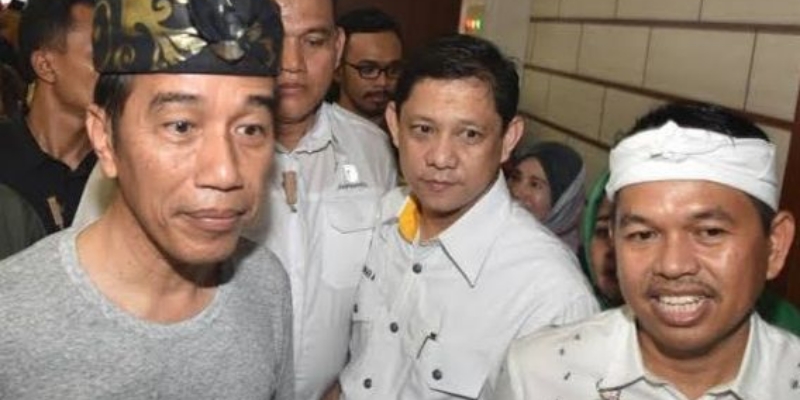 Joko Widodo bersama Dedi Mulyadi/Ist