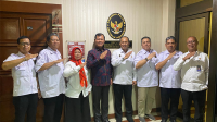 Informasi Sebagai Pilar Bangsa, AMKI dan Kemenko Bidang Politik dan Keamanan Siap Bersinergi