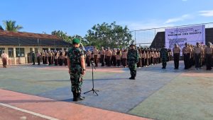Wujudkan Generasi Tangguh, Ratusan Siswa SMAN 1 Jampangtengah Ditempa TNI