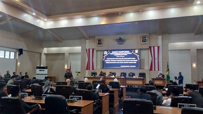 DPRD Sukabumi Bahas Raperda Dana Cadangan