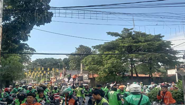 Demo Ojol Purwakarta